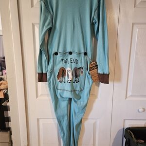 Lazy One Womens Adult Onesie Tail End Medium